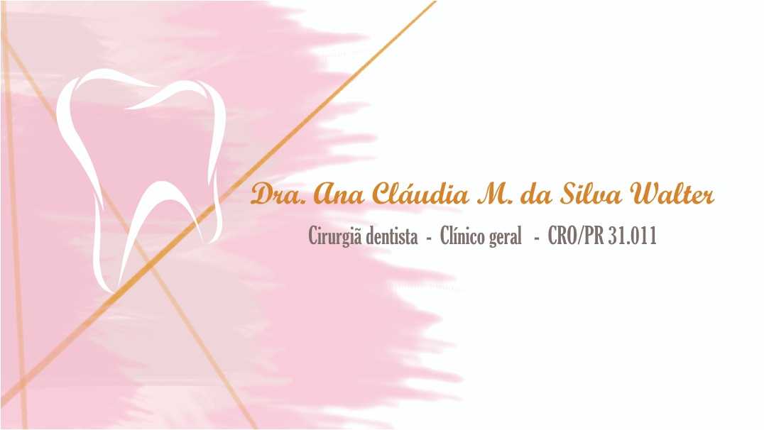 Dra Ana Cláudia M da Silva Walter